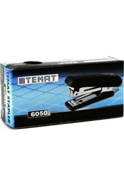 Temat 6050 No:10 Siyah Mini Zımba Makinası
