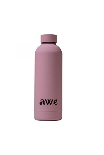 awe Stainless steel thermos, matte, 500 ml, pink