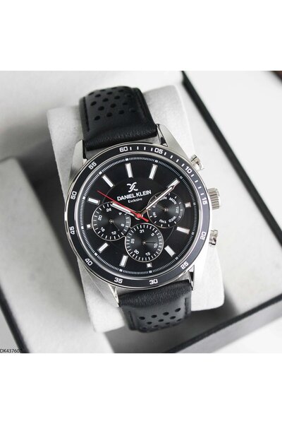 Daniel Klein Dk437607 Leather Cord Men's Wristwatch