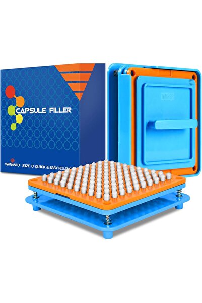 wananfu Aparat de umplere capsule pentru capsule goale de mărimea 0, vegetari...