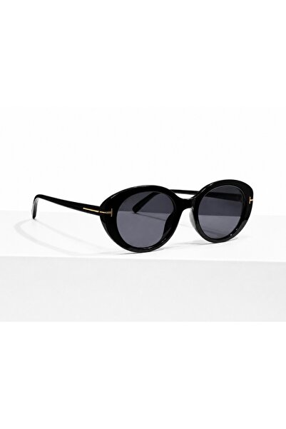 STAOOM Long Gold Metal Detailed Women's Sunglasses