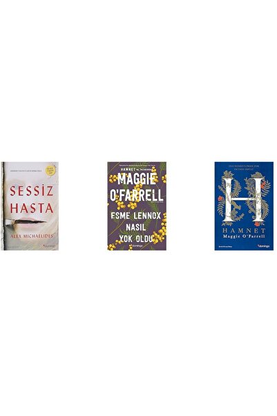 Domingo Yayınevi sessiz hasta +esme lenok nasil kayboldu+hamnet=(3kitap)
