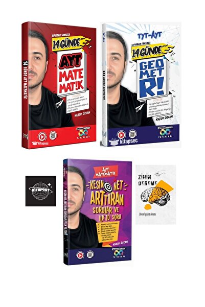 Fenomen Yayıncılık KAZIM ÖZCAN MATEMATİK VE GEOMETRİ 14 GÜNDE KAMP VE MAT İLK...
