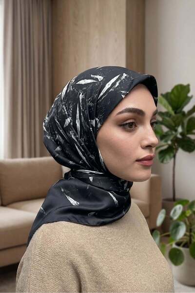 Big ModaEbrar Patterned Soft Scarf - 062