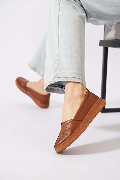 Moda Pie Heyes V Talpă elastică din cauciuc Pantofi de damă din piele natural...