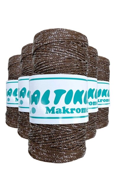 atastore2017 5 Pieces Polyester Glitter Macrame Thread SG-2080