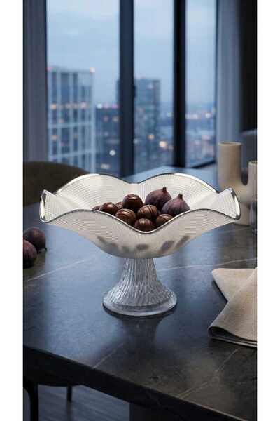 Generic Elegant and luxuriously designed serving stand for sweets and nuts, p...