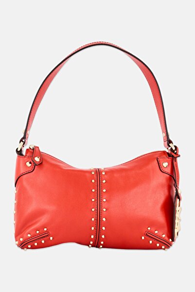Michael Kors Women Brand Logo Shoulder Bag, Red