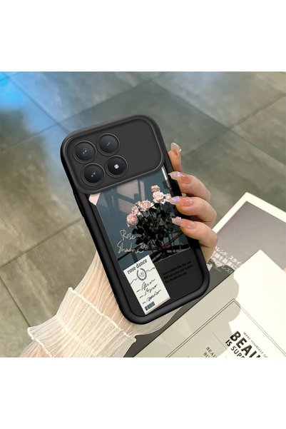 CHICASELUX حافظة Redmi K90 5G المتوافقة مع طراز Art Style Rose Bouquet، غطاء ...