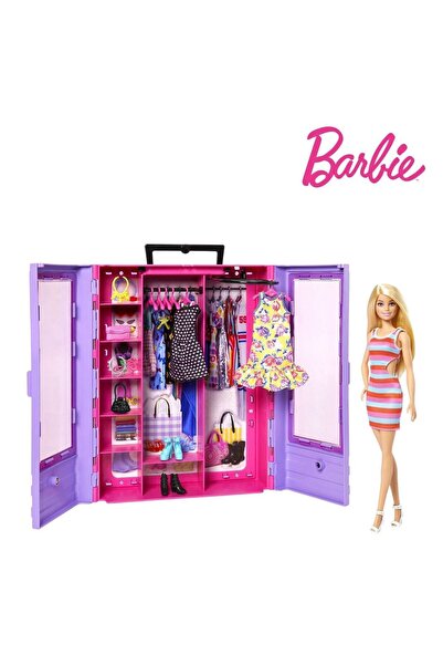 mattel Barbie Fashion Wardrobe with Clothes -