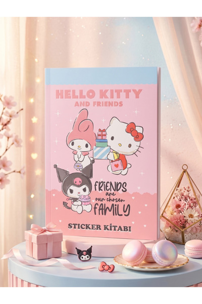 GiFi Kuromi & Hello Kitty Sticker kitabı