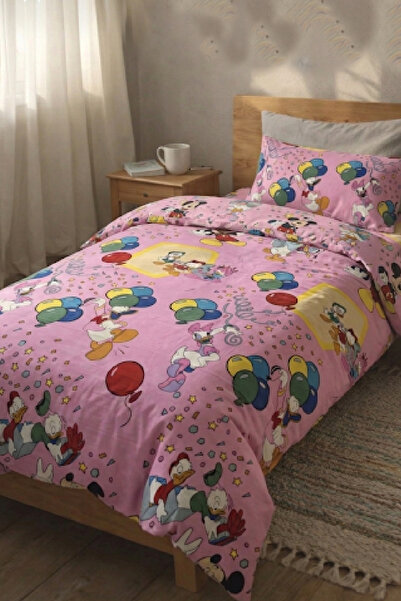 LaLiva Children's Duvet Cover Set with Single Elastic Sheet and Natural Healt...