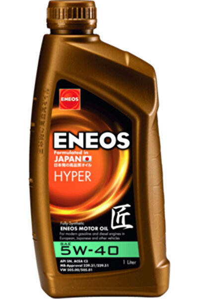 ENEOS HYPER 5W40 engine oil, volume 1 liter, synthetic