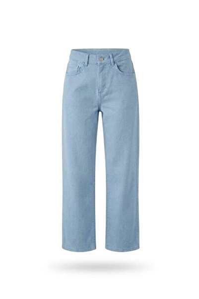 yb yağmur butik Loose Leg Cropped Jeans