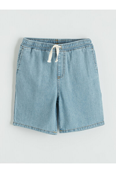 LC Waikiki Elastic Waist Boys' Jean Shorts