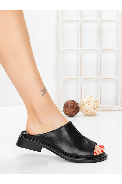 mei Papuci Dama cu Talpa Joasa 5SY37 Negru