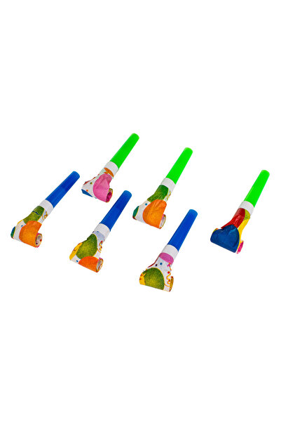 Zumzeria Colorful Party Blowouts - 6pcs
