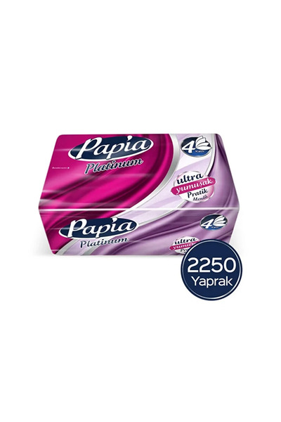 Papia Platinum Pratik Mendil X 4 Paket