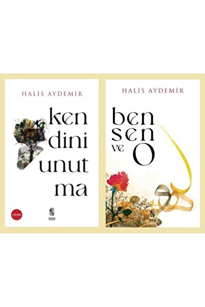 İnsan Yayınları Halis Aydemir Seti 2 Kitap (Kendini Unutma + Ben, Sen ve O)