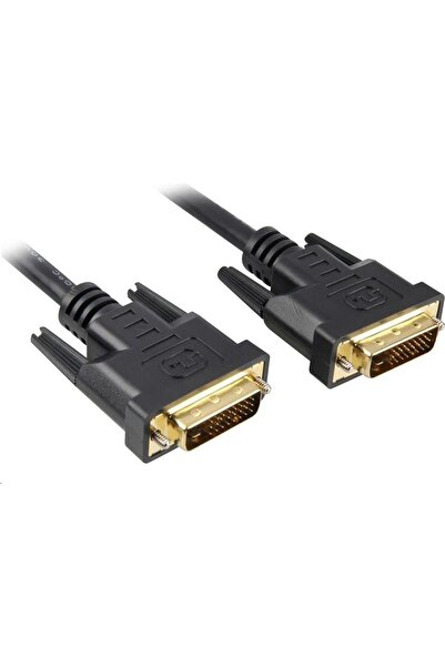 PremiumCord Cablu DVI-D - DVI-D 1.8m negru (kpdvi2-2)
