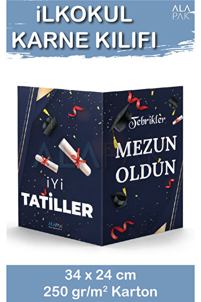 Alapak Karne Kılıfı - Mezuniyet Partisi Karne Dosyası (1 Adet)