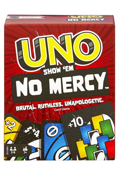 Bebiland UNO No Mercy Games, Classic Card Game, Ideal Games for Kids