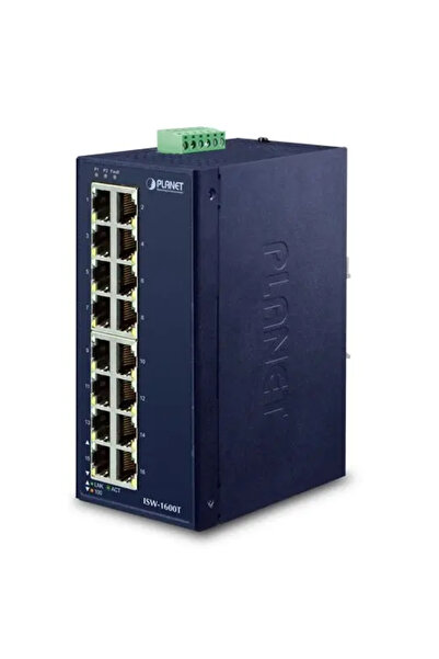 Planet Switch indus 16 porturi 100Mbits -40/75¬∞