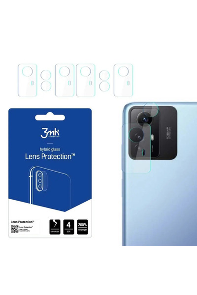 3MK Protecție Lentilă Xiaomi Redmi Note 12s [PACHET DE 4]