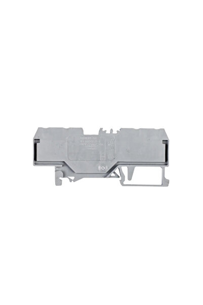 WAGO Conector de șină cu 4 fire, 2,5mm2, gri, 280-833