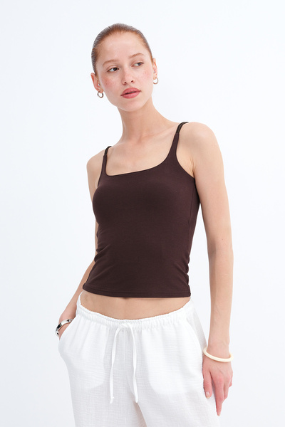 Addax Modal Undershirt with Chest Pad A01406