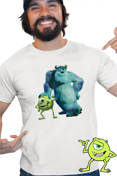 OEM Ανδρικό T-shirt Μάικ Τζέιμς Πανεπιστήμιο Τεράτων