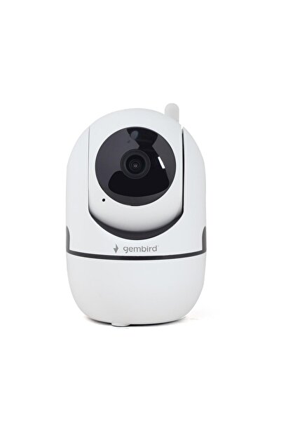 Gembird Cameră Wi-Fi inteligentă rotativă 1080p albă