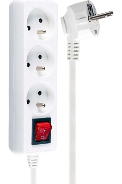Libox power strip 3 sockets 1.5 m white (LB0081-1,5)