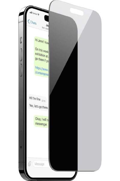 Puro Sticlă securizată cu protecție de confidențialitate pentru iPhone 16/iPh...