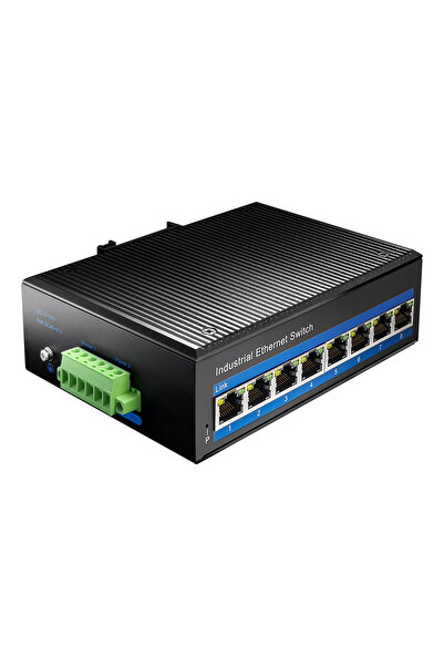 cudy Switch POE industrial cu 8 porturi IF1008P, 8x30W, 10/100