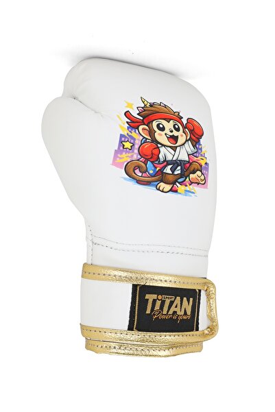 Titan Sport Children's Boxing Gloves White Boxer Monkey Model