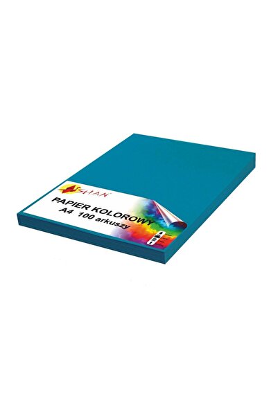 Shan Hârtie color A4 120g albastru marin v4 100 coli