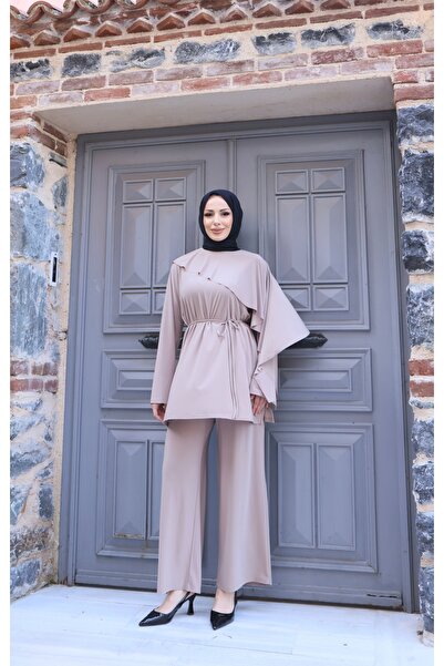 NİSUM MODA Cape Sandy Set