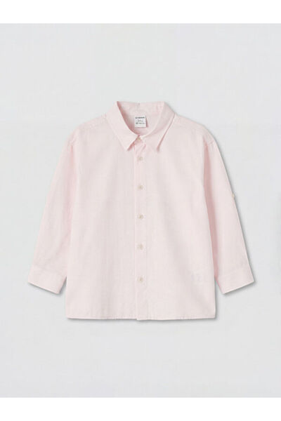 LC Waikiki Rmz Gi̇yi̇m Farkiyla Long Sleeve Boys' Shirt