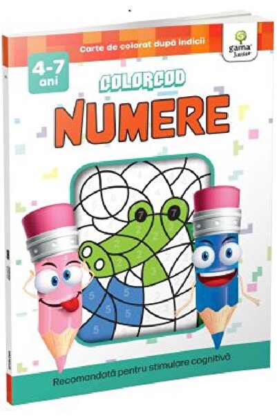 Editura Gama Junior Coduri colorate - Numere