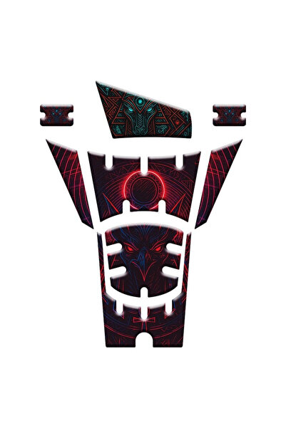 Gogo Tank Pad Set 011 Neon Egypt (8 parça) - Honda PCX 2025