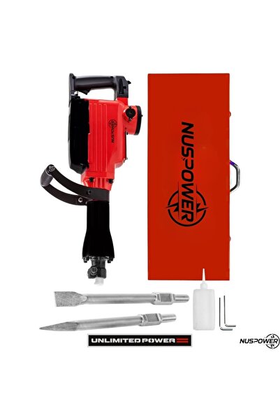 nuspower 16 Kg Darbeli Kırıcı Delici Hilti 1800W – Profesyonel Beton Kırma Ma...
