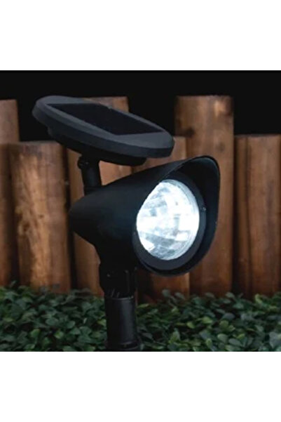 Zumzeria Black Solar Lantern with Projector 32cm