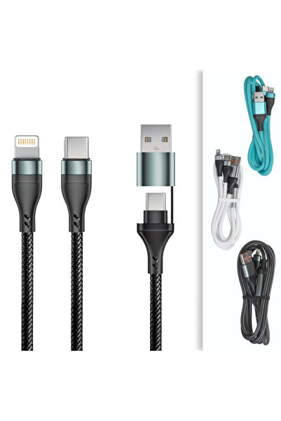 Zumzeria High Performance Colored USB Fast Charging Cable 1.2m