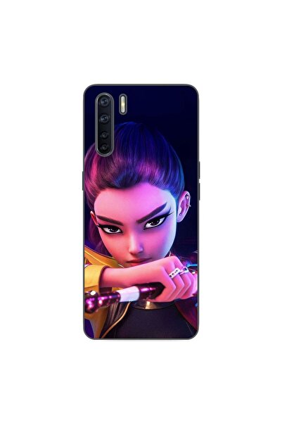 OEM Husa compatibila cu Oppo A91 Silicon Gel Tpu Model KPop Demon Hunters Rumi