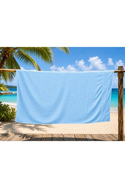 mikam 2-Piece 70*140 Size 1800 Grams Beach Towel in 2 Desired Colors
