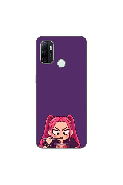OEM Husa compatibila cu Oppo A53 Silicon Gel Tpu Model KPop Demon Hunters Mir...