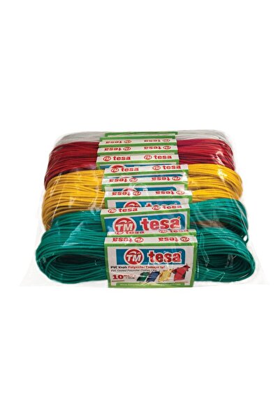 Greathings TESA TEMSAN TM-010 ( ÇELİK ) ( 10MT ) ÇAMAŞIR İPİ