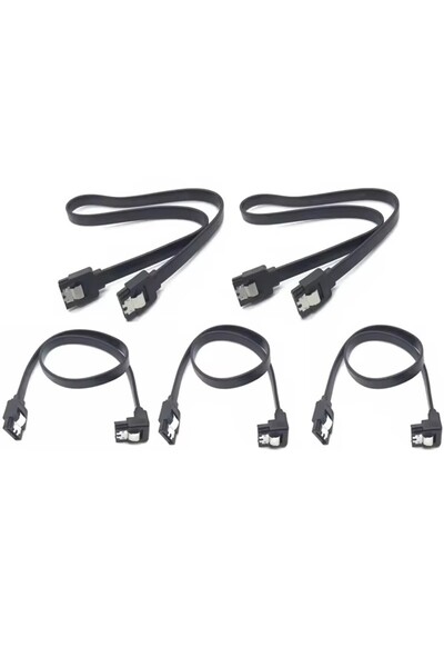 Choice9 5PCS Set 1-10PCS 50CM SATA 3.0 Data Cable High-speed Sata III Cable A...