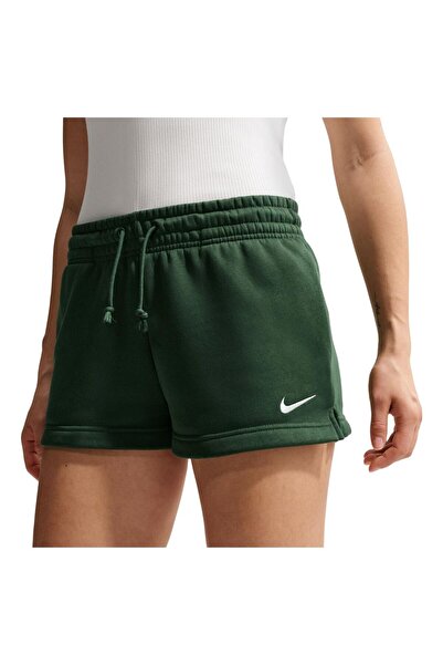 Nike Îmbrăcăminte sport pentru femei, pantaloni scurți din fleece Phoenix cu ...